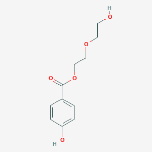 molecular formula C11H14O5 B185249 2-(2-Hydroxyethoxy)ethyl 4-hydroxybenzoate CAS No. 2496-76-6