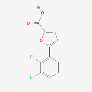 molecular formula C11H6Cl2O3 B185259 5-(2,3-二氯苯基)呋喃-2-羧酸 CAS No. 55462-54-9