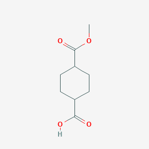 B185273 trans-1,4-Cyclohexanedicarboxylic acid monomethyl ester CAS No. 1011-85-4