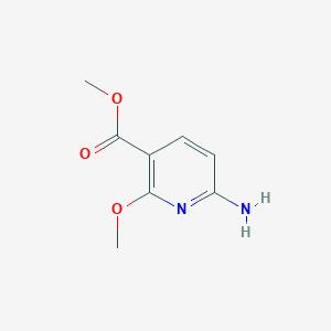 molecular formula C8H10N2O3 B185281 6-氨基-2-甲氧基烟酸甲酯 CAS No. 149539-81-1