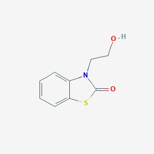 B185286 3-(2-hydroxyethyl)-1,3-benzothiazol-2(3H)-one CAS No. 21344-50-3