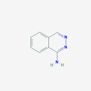 molecular formula C8H7N3 B018529 1-酞嗪胺 CAS No. 19064-69-8