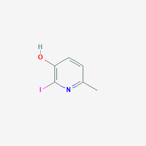 molecular formula C6H6INO B185291 2-碘-6-甲基吡啶-3-醇 CAS No. 23003-30-7