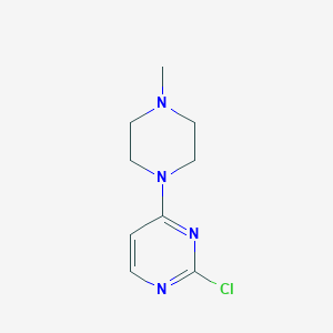 molecular formula C9H13ClN4 B185294 2-氯-4-(4-甲基哌嗪-1-基)嘧啶 CAS No. 749898-92-8
