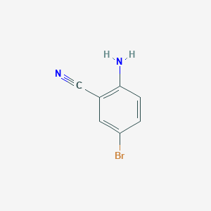 molecular formula C7H5BrN2 B185297 2-氨基-5-溴苯甲腈 CAS No. 39263-32-6