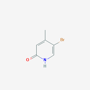 molecular formula C6H6BrNO B185299 5-溴-2-羟基-4-甲基吡啶 CAS No. 164513-38-6