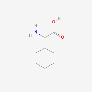 molecular formula C8H15NO2 B185306 2-氨基-2-环己基乙酸 CAS No. 5664-29-9