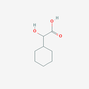 molecular formula C8H14O3 B185313 Cyclohexyl(hydroxy)acetic acid CAS No. 4442-94-8