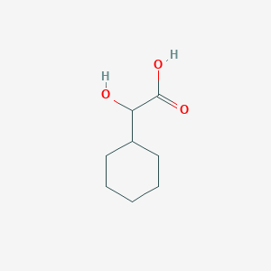 molecular formula C8H14O3 B185313 2-Cyclohexyl-2-hydroxyacetic acid CAS No. 4442-94-8