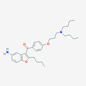 (5-Amino-2-butylbenzofuran-3-yl)(4-(3-(dibutylamino)propoxy)phenyl)methanone