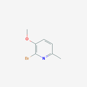 molecular formula C7H8BrNO B185322 2-Bromo-3-methoxy-6-methylpyridine CAS No. 24207-22-5