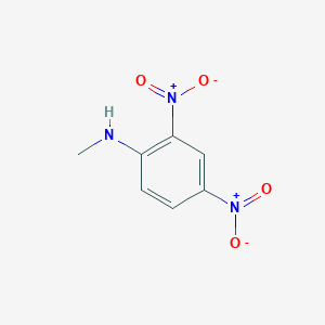 molecular formula C7H7N3O4 B018535 N-Methyl-2,4-dinitroaniline CAS No. 2044-88-4