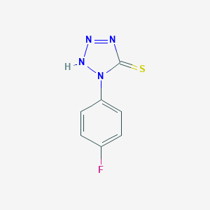 molecular formula C7H5FN4S B185367 1-(4-氟苯基)-1H-四唑-5-硫醇 CAS No. 1544-79-2