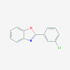 molecular formula C13H8ClNO B185373 2-(3-Chlorophenyl)benzoxazole CAS No. 22868-29-7