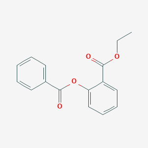 molecular formula C16H14O4 B185381 Benzoic acid, 2-(benzoyloxy)-, ethyl ester CAS No. 110519-56-7