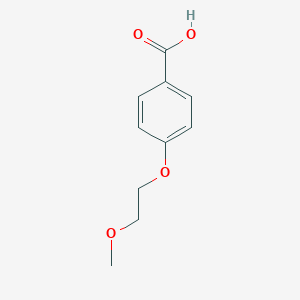 molecular formula C10H12O4 B185382 4-(2-Methoxyethoxy)benzoic acid CAS No. 27890-92-2