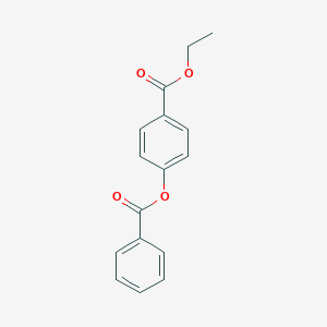 molecular formula C16H14O4 B185386 Ethyl 4-benzoyloxybenzoate CAS No. 7471-31-0