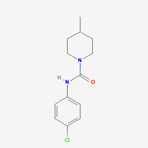 molecular formula C13H17ClN2O B185388 N-(4-chlorophenyl)-4-methylpiperidine-1-carboxamide CAS No. 38045-05-5