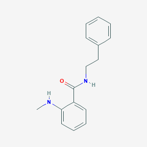 molecular formula C16H18N2O B185391 2-(methylamino)-N-phenethylbenzamide CAS No. 19050-63-6