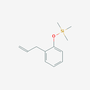 molecular formula C12H18OSi B185395 (2-烯丙基苯氧基)三甲基硅烷 CAS No. 18042-43-8