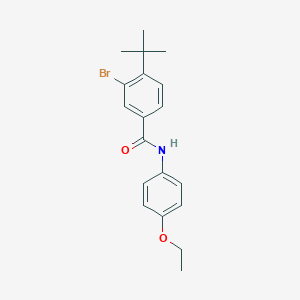 B185426 3-bromo-4-tert-butyl-N-(4-ethoxyphenyl)benzamide CAS No. 5835-63-2