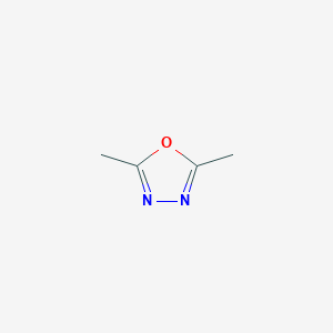molecular formula C4H6N2O B185431 2,5-Dimethyl-1,3,4-oxadiazole CAS No. 13148-65-7