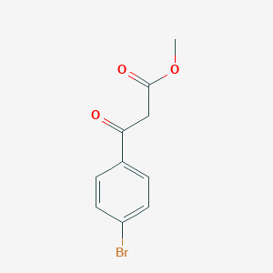 molecular formula C10H9BrO3 B185433 Methyl 3-(4-bromophenyl)-3-oxopropanoate CAS No. 126629-81-0