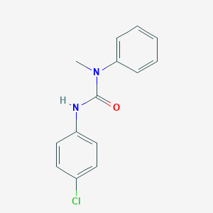 molecular formula C14H13ClN2O B185434 3-(4-Chlorophenyl)-1-methyl-1-phenylurea CAS No. 52072-95-4