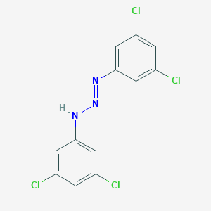 molecular formula C12H7Cl4N3 B185435 1-Triazene, 1,3-bis(3,5-dichlorophenyl)- CAS No. 62807-96-9