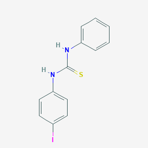 molecular formula C13H11IN2S B185437 1-(4-Iodophenyl)-3-phenylthiourea CAS No. 25759-84-6