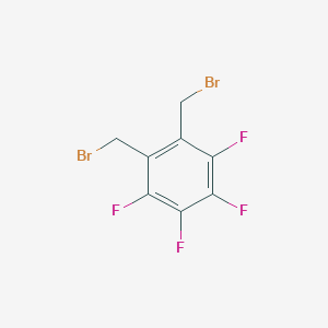 molecular formula C8H4Br2F4 B185477 1,2,3,4-Tetrafluoro-5,6-bis(bromomethyl)benzene CAS No. 13719-82-9