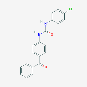B185483 1-(4-Benzoylphenyl)-3-(4-chlorophenyl)urea CAS No. 102023-64-3