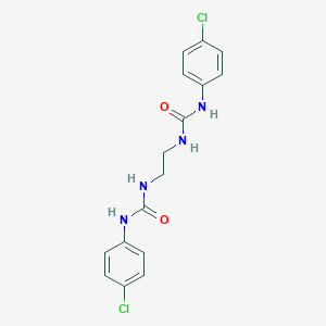 B185499 1-(4-Chlorophenyl)-3-[2-[(4-chlorophenyl)carbamoylamino]ethyl]urea CAS No. 6269-41-6