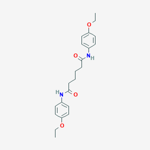 molecular formula C22H28N2O4 B185500 N,N'-bis(4-ethoxyphenyl)hexanediamide CAS No. 21118-83-2