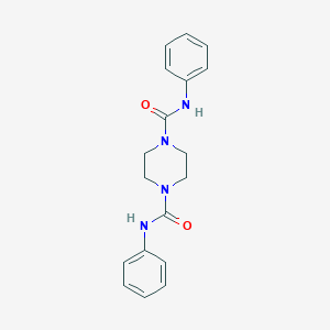 molecular formula C18H20N4O2 B185506 1,4-Piperazinedicarboxanilide CAS No. 6511-89-3