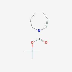 molecular formula C11H19NO2 B185507 tert-Butyl 2,3,4,5-tetrahydro-1H-azepine-1-carboxylate CAS No. 178172-25-3