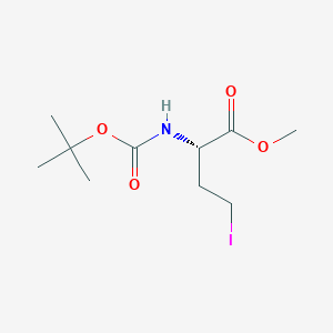 molecular formula C10H18INO4 B018551 Methyl (S)-2-(Boc-amino)-4-iodobutanoate CAS No. 101650-14-0