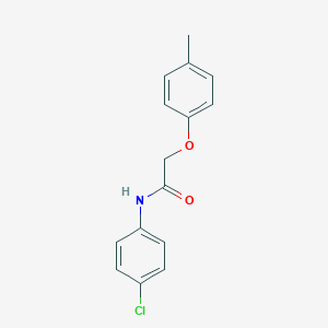 molecular formula C15H14ClNO2 B185514 N-(4-chlorophenyl)-2-(4-methylphenoxy)acetamide CAS No. 62095-67-4