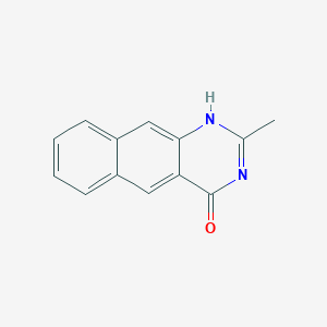 molecular formula C13H10N2O B185524 2-Methylbenzo[g]quinazolin-4(3H)-one CAS No. 16673-88-4
