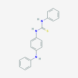 molecular formula C19H17N3S B185525 N-(4-anilinophenyl)-N'-phenylthiourea CAS No. 5801-47-8