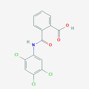 B185537 2-[(2,4,5-Trichlorophenyl)carbamoyl]benzoic acid CAS No. 19356-90-2
