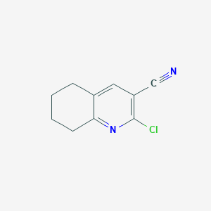 molecular formula C10H9ClN2 B185568 2-Chloro-5,6,7,8-tetrahydroquinoline-3-carbonitrile CAS No. 65242-27-5