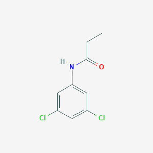 molecular formula C9H9Cl2NO B185577 N-(3,5-dichlorophenyl)propanamide CAS No. 50824-85-6