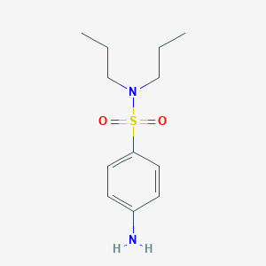 molecular formula C12H20N2O2S B185594 4-氨基-N,N-二丙基苯磺酰胺 CAS No. 21646-92-4