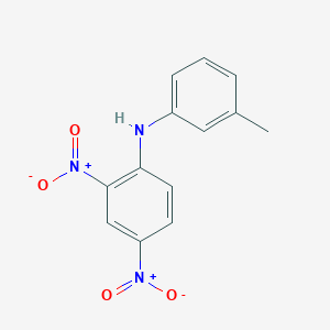 molecular formula C13H11N3O4 B185634 N-(2,4-Dinitrophenyl)-M-toluidine CAS No. 964-79-4
