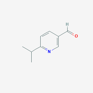 molecular formula C9H11NO B018564 6-Isopropylnicotinaldehyde CAS No. 107756-03-6