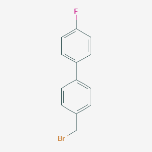 molecular formula C13H10BrF B185652 4-(Bromomethyl)-4'-fluoro-1,1'-biphenyl CAS No. 147497-57-2