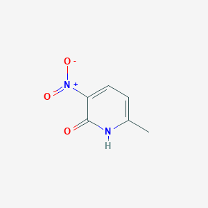 molecular formula C6H6N2O3 B185662 2-Hydroxy-6-methyl-3-nitropyridine CAS No. 39745-39-6