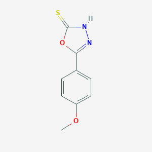 B185663 5-(4-Methoxyphenyl)-1,3,4-oxadiazole-2-thiol CAS No. 23766-26-9