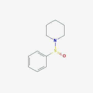 molecular formula C11H15NOS B185665 1-(Phenylsulfinyl)piperidine CAS No. 4972-31-0